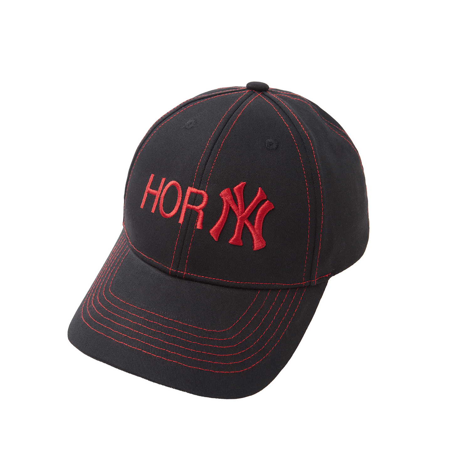 "H0RNY" Cap (Black)