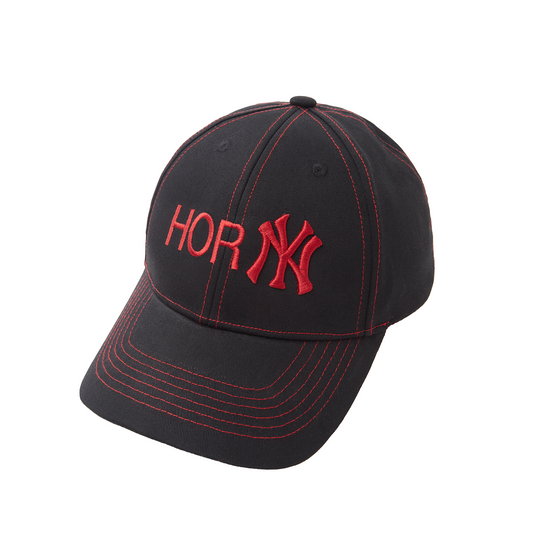 "H0RNY" Cap (Black)