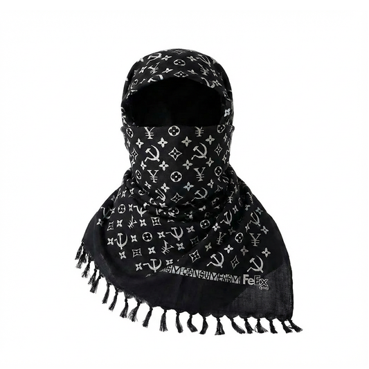 "L¥ SCARF" (Black)