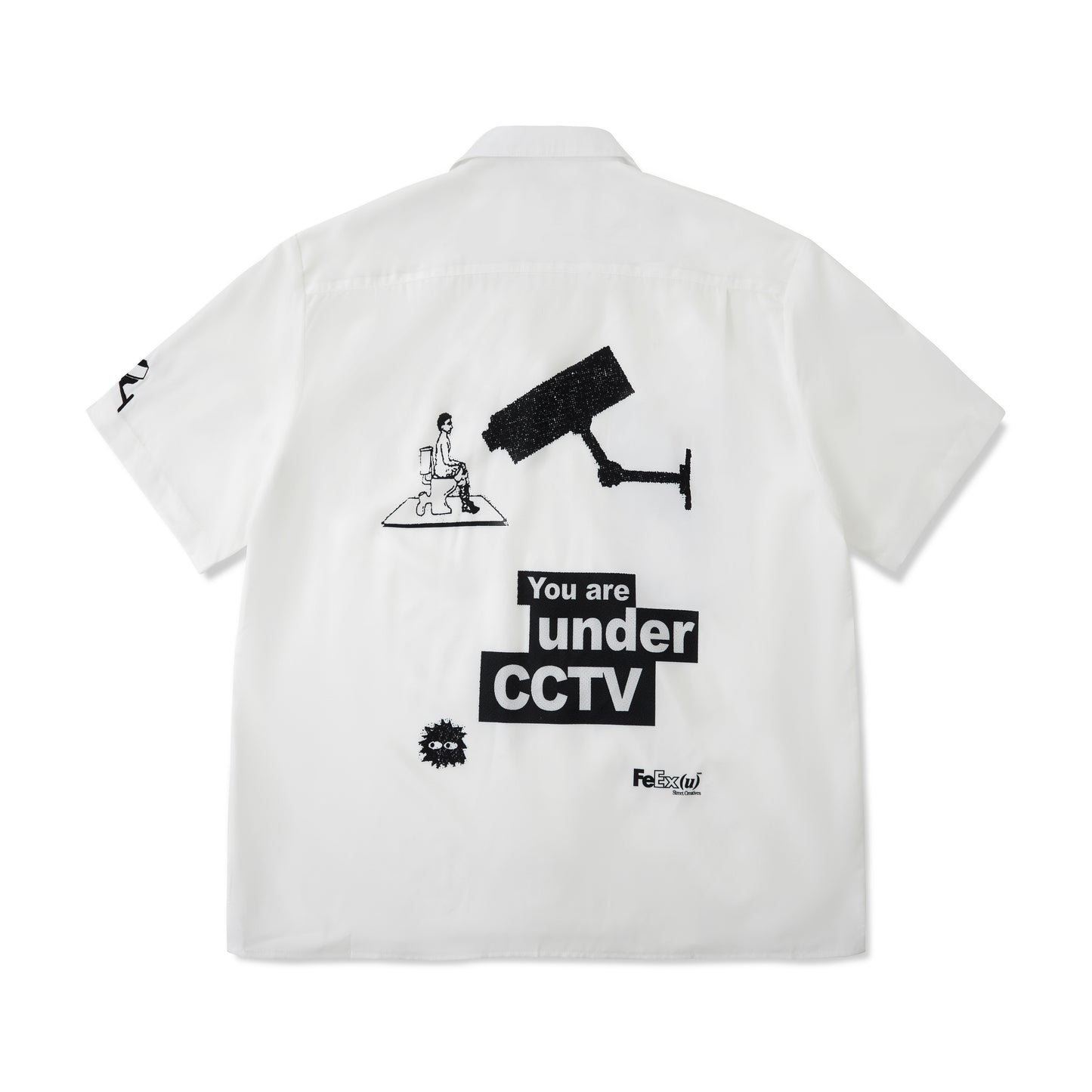 "CCTV" Shirt (White)