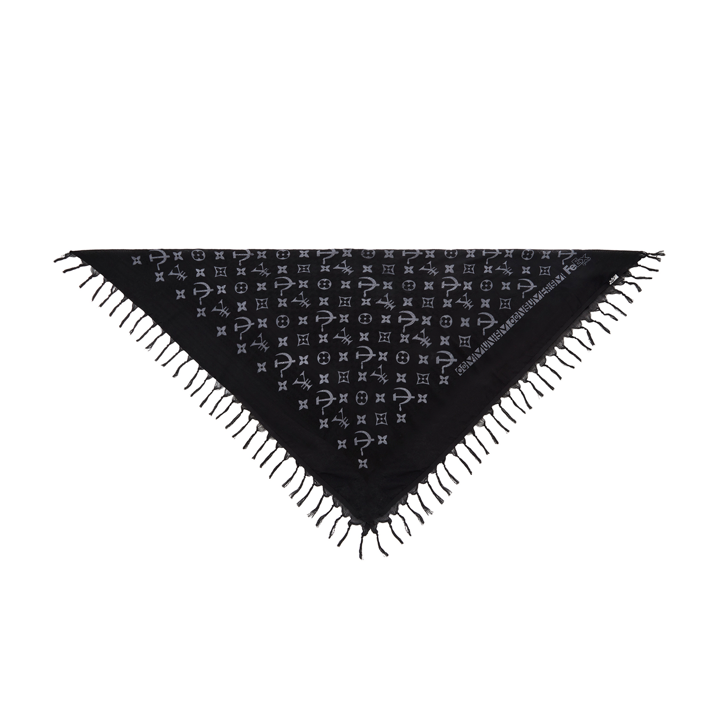 "L¥ SCARF" (Black)