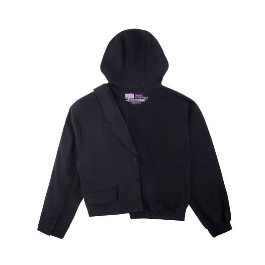 "BRAIN WASH" Hybrid Jacket (Black)