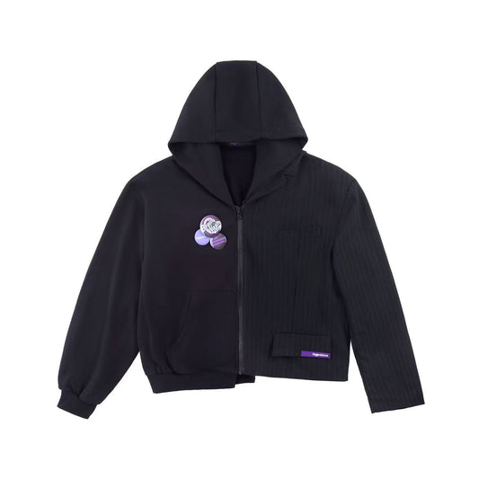 "BRAIN WASH" Hybrid Jacket (Black)